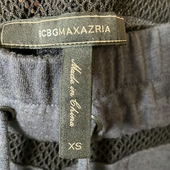 BCBGMAXAZRIA Mesh Jogger Drawstring Pant - Picture 6 of 8